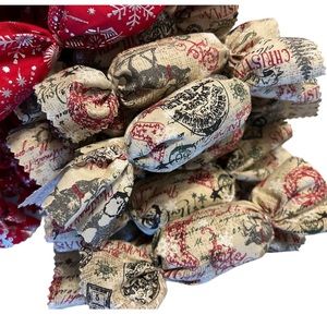 Cats for Christmas toys  size: 5 inch  Handmade 2 for set